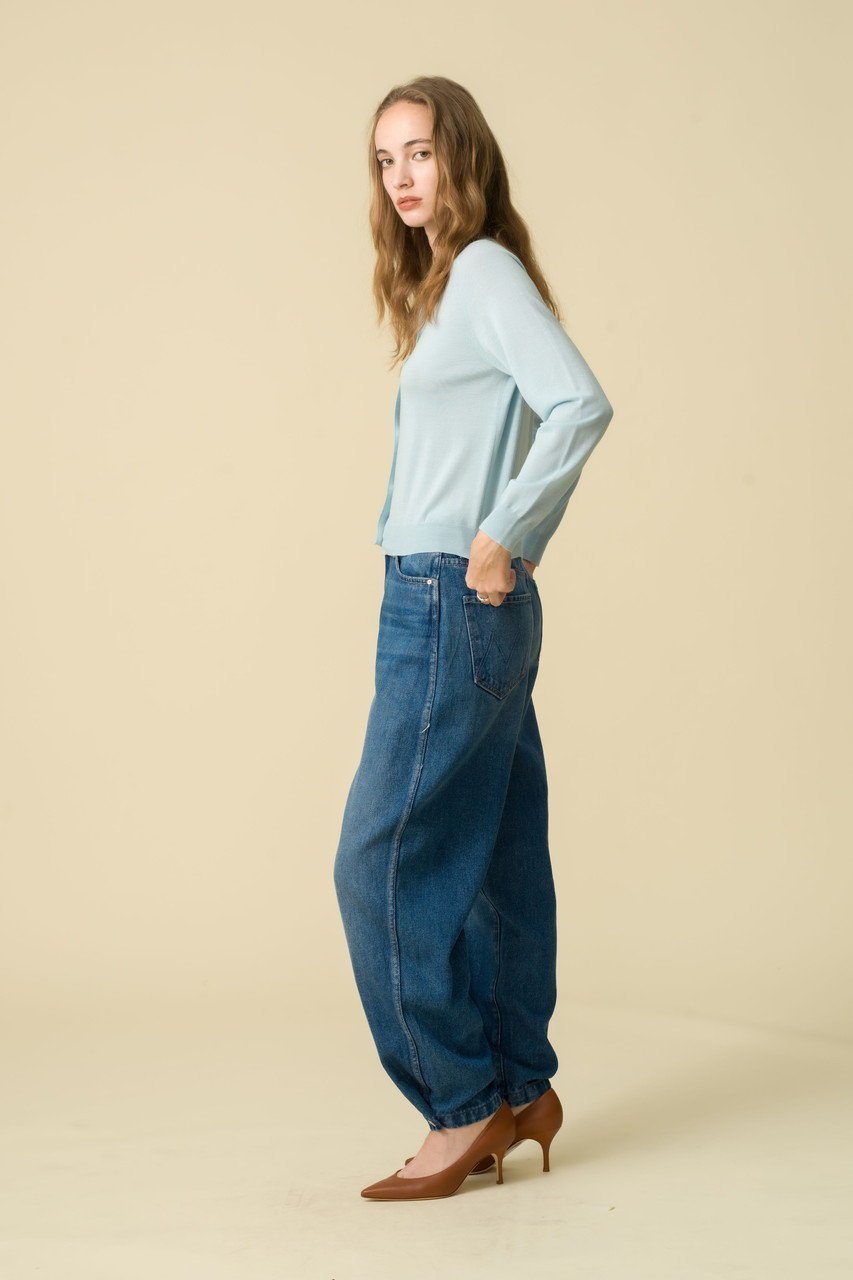 【マザー/MOTHER】のTHE CHUTE FLOOD ハイウエストジョガーデニム (BGR) 人気、トレンドファッション・服の通販 founy(ファニー) 　ファッション　Fashion　レディースファッション　Fashion for Women　パンツ　Pants & Trousers　デニムパンツ・ジーンズ・美脚デニム　Denim Jeans & Pants　おすすめ　Recommended / Our Picks　デニム　Denim, Jeans Material　リラックス　Relax, Relaxed Fit　other-7|ID: prp329100004621292 ipo3291000000033245519