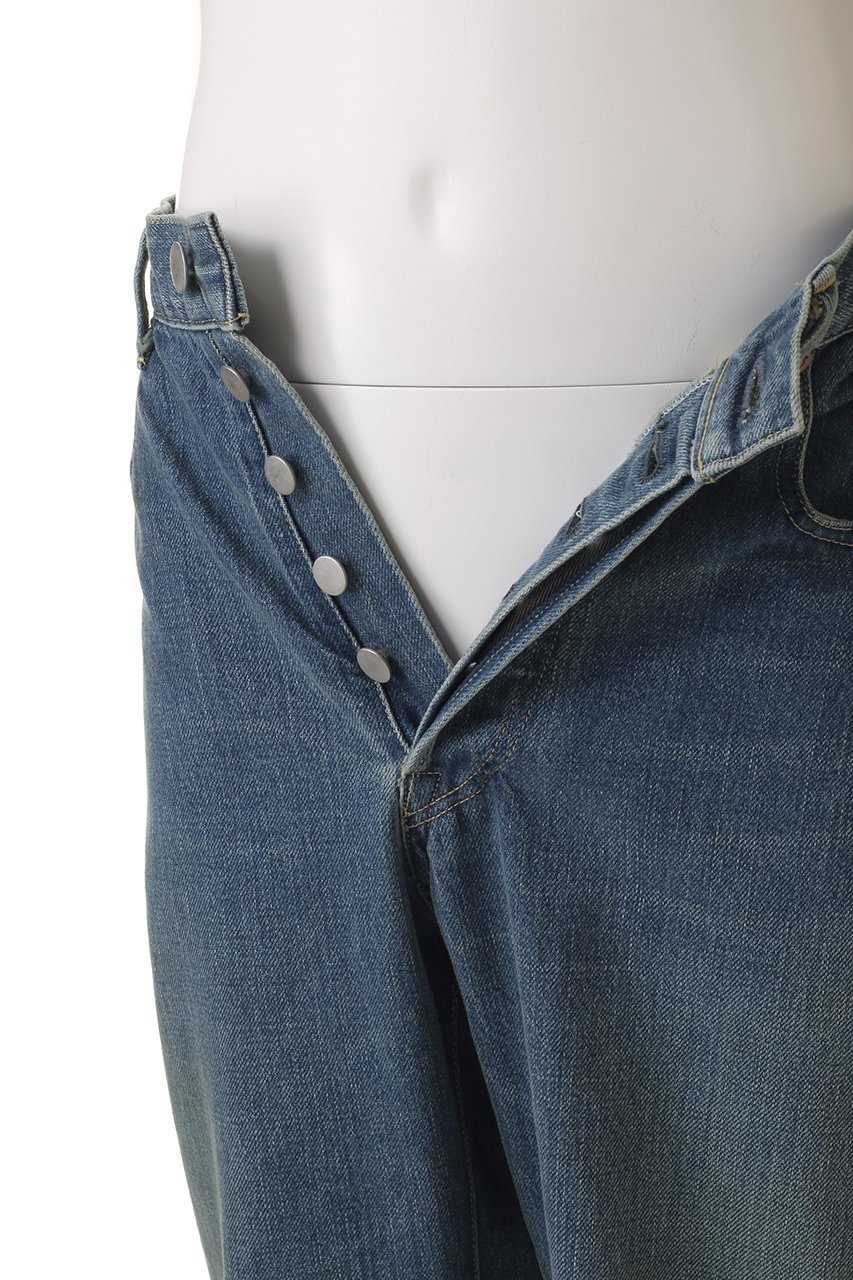 【シュタイン/ssstein】の【UNISEX】VINTAGE REPRODUCTION DENIM JEANS 大人の最旬トレンドファッション＆コーディネート founy(ファウニー) 　ファッション　Fashion　レディースファッション　Fashion for Women　パンツ　Pants & Trousers　デニムパンツ・ジーンズ・美脚デニム　Denim Jeans & Pants　ユニセックス　Unisex, Genderless　スタンダード　Standard, Basic　ストレート　Straight, Straight Cut　デニム　Denim, Jeans Material　リアル　Real, Realistic　ヴィンテージ　Vintage Style　other-6|ID: prp329100004621298 ipo3291000000036799451