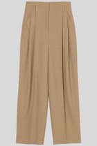 【イロット/IIROT】のウール ブレンド タック パンツ ミドル ベージュ|ID: prp329100004621300 ipo3291000000033155966