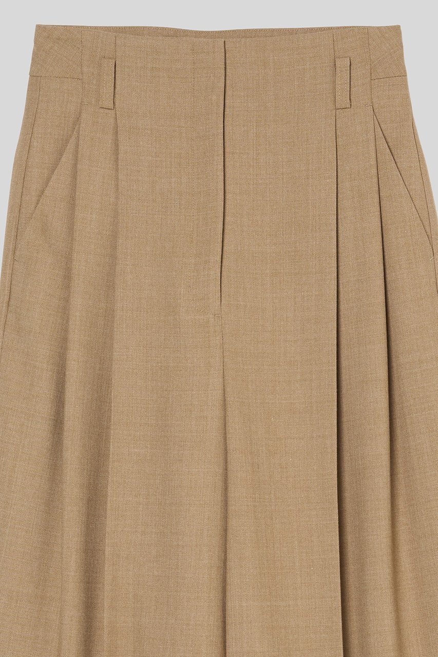 【イロット/IIROT】のウール ブレンド タック パンツ 人気、トレンドファッション・服の通販 founy(ファニー) 　ファッション　Fashion　レディースファッション　Fashion for Women　パンツ　Pants & Trousers　バランス　Balance, Style Balance　エレガント 上品　Elegant　今季　This Season, Current Season　定番　Standard, Basic Item　other-3|ID: prp329100004621300 ipo3291000000035543531