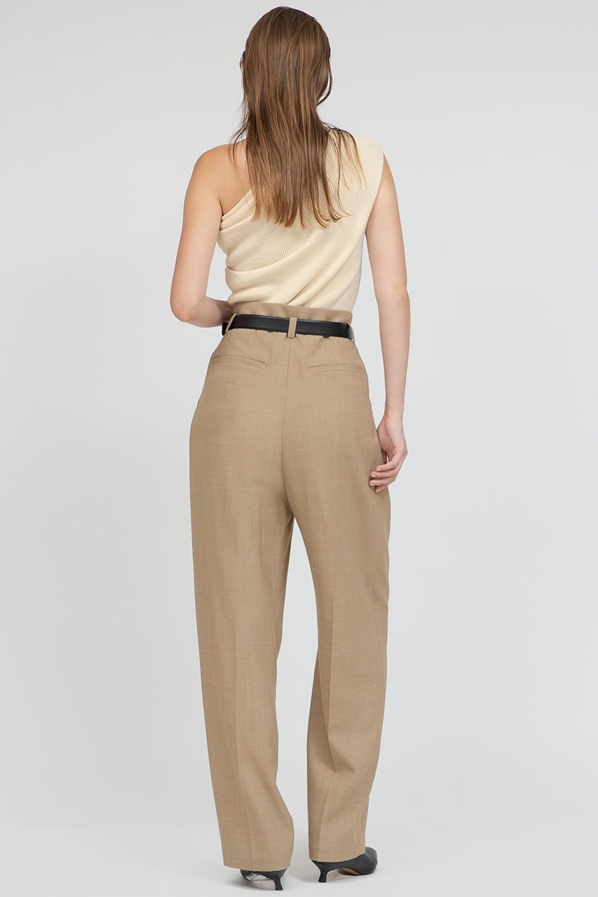 【イロット/IIROT】のウール ブレンド タック パンツ 人気、トレンドファッション・服の通販 founy(ファニー) 　ファッション　Fashion　レディースファッション　Fashion for Women　パンツ　Pants & Trousers　バランス　Balance, Style Balance　エレガント 上品　Elegant　今季　This Season, Current Season　定番　Standard, Basic Item　other-7|ID: prp329100004621300 ipo3291000000035543536