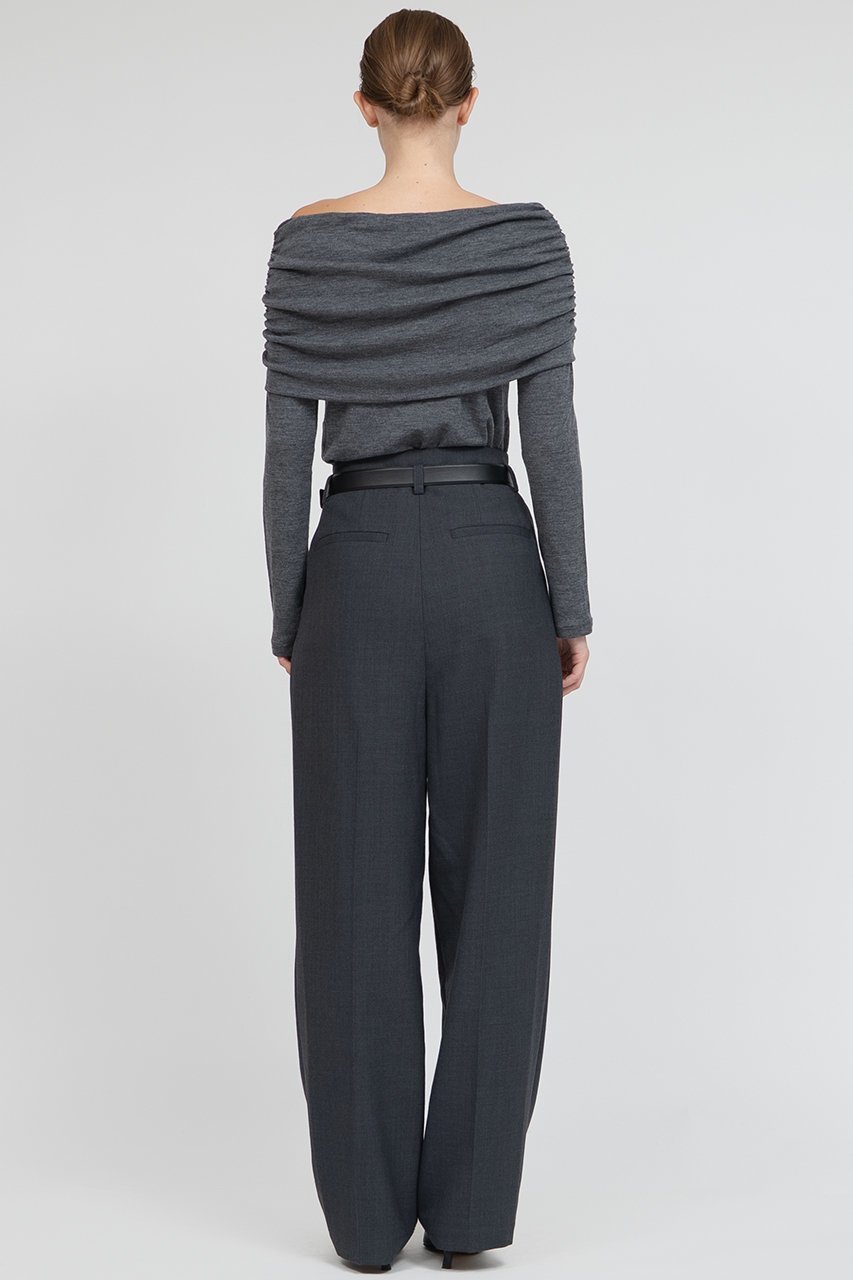 【イロット/IIROT】のウール ブレンド タック パンツ 人気、トレンドファッション・服の通販 founy(ファニー) 　ファッション　Fashion　レディースファッション　Fashion for Women　パンツ　Pants & Trousers　バランス　Balance, Style Balance　エレガント 上品　Elegant　今季　This Season, Current Season　定番　Standard, Basic Item　other-8|ID: prp329100004621300 ipo3291000000035598289