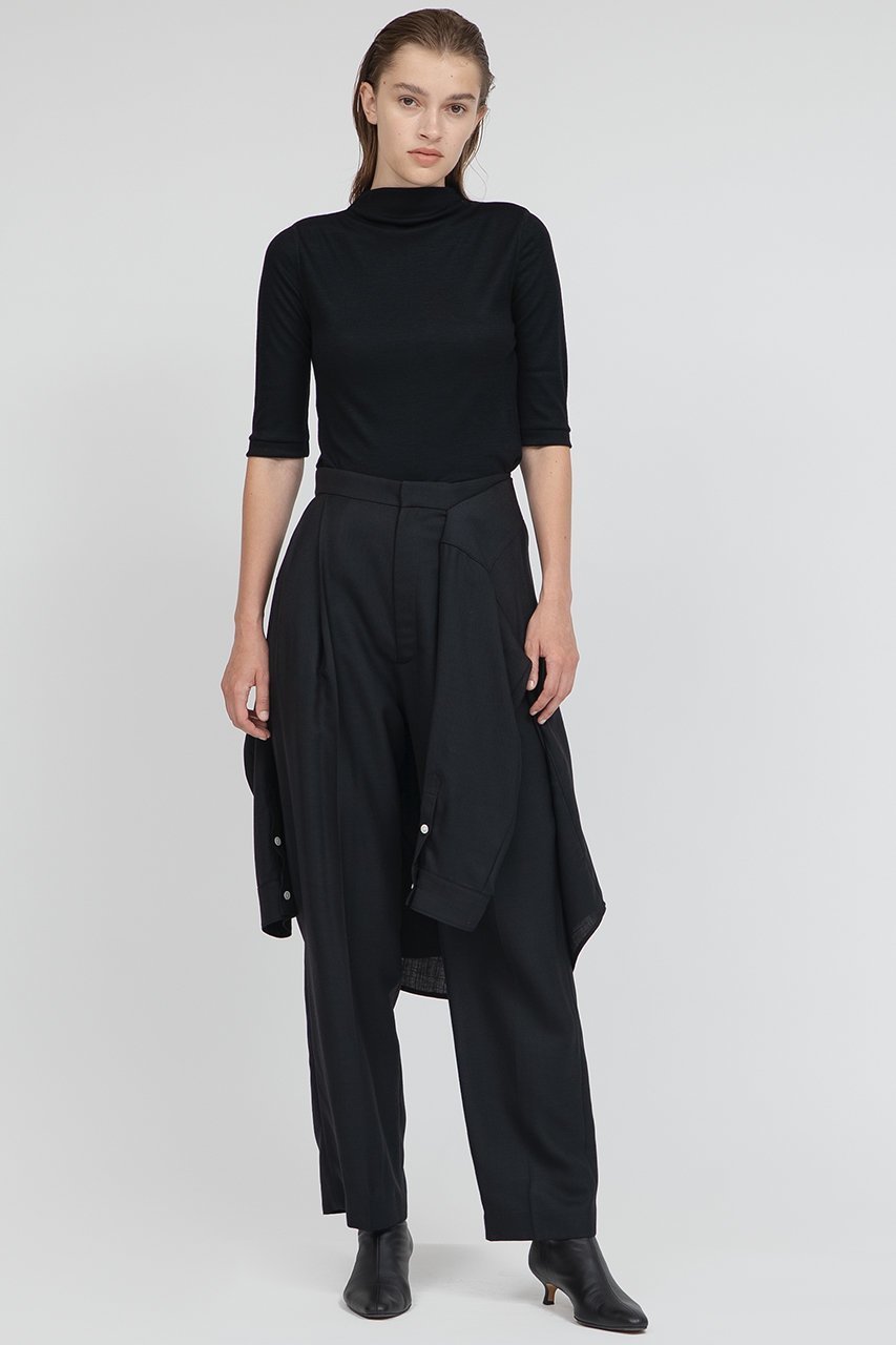 【イロット/IIROT】のWool Biera ドッキング パンツ 人気、トレンドファッション・服の通販 founy(ファニー) 　ファッション　Fashion　レディースファッション　Fashion for Women　パンツ　Pants & Trousers　2025年　2025　2025-2026秋冬・A/W　Autumn/Winter 2025–26 AW25–26　なめらか　Smooth, Silky Texture　シルク　Silk, 100% Silk　スラックス　Slacks, Dress Pants　ドッキング　Docking, Mixed Material　ボトム　Bottoms, Lower Wear　A/W・秋冬　Autumn/Winter　other-6|ID: prp329100004621302 ipo3291000000033155984