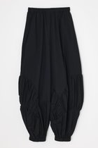 【ナゴンスタンス/nagonstans】の【8/1 12:00販売開始】gathered pants/パンツ Black|ID: prp329100004621305 ipo3291000000033155997