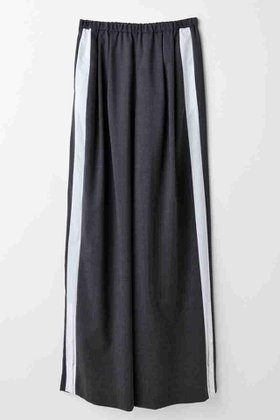 【エンフォルド/ENFOLD】 【8/1 12:00販売開始】SHIRT-LAYERED WIDE-PANTS/パンツ人気、トレンドファッション・服の通販 founy(ファニー) ファッション Fashion レディースファッション Fashion for Women パンツ Pants & Trousers スリット Slit, Slit Detail ソックス Socks, Hosiery ドッキング Docking, Mixed Material 新作・新入荷 New Arrivals / New In |ID:prp329100004621307