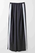 【エンフォルド/ENFOLD】のSHIRT-LAYERED WIDE-PANTS/パンツ チャコールグレー|ID: prp329100004621307 ipo3291000000035375670