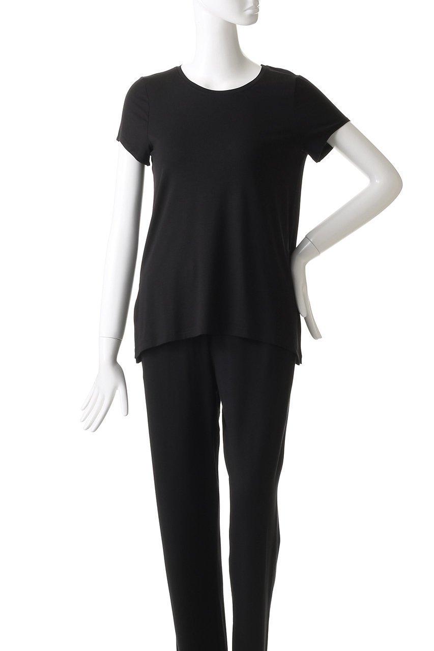 【ハンロ/HANRO】のYOGA半袖 人気、トレンドファッション・服の通販 founy(ファニー) 　ファッション　Fashion　レディースファッション　Fashion for Women　トップス・カットソー　Cut & Sew Tops　とろみ　Fluid, Flowy Fabric　インナー　Innerwear　シンプル　Simple, Minimal　ストレッチ　Stretch, Stretchy Fabric　スリット　Slit, Slit Detail　ドレープ　Drape, Draping Fabric　パジャマ　Pajamas, Sleepwear　ヨガ　Yoga, Yoga Wear　リラックス　Relax, Relaxed Fit　ワーク　Workwear, Utility Style　半袖　Short Sleeve, Half Sleeve　新作・新入荷　New Arrivals / New In　other-2|ID: prp329100004621324 ipo3291000000033156111