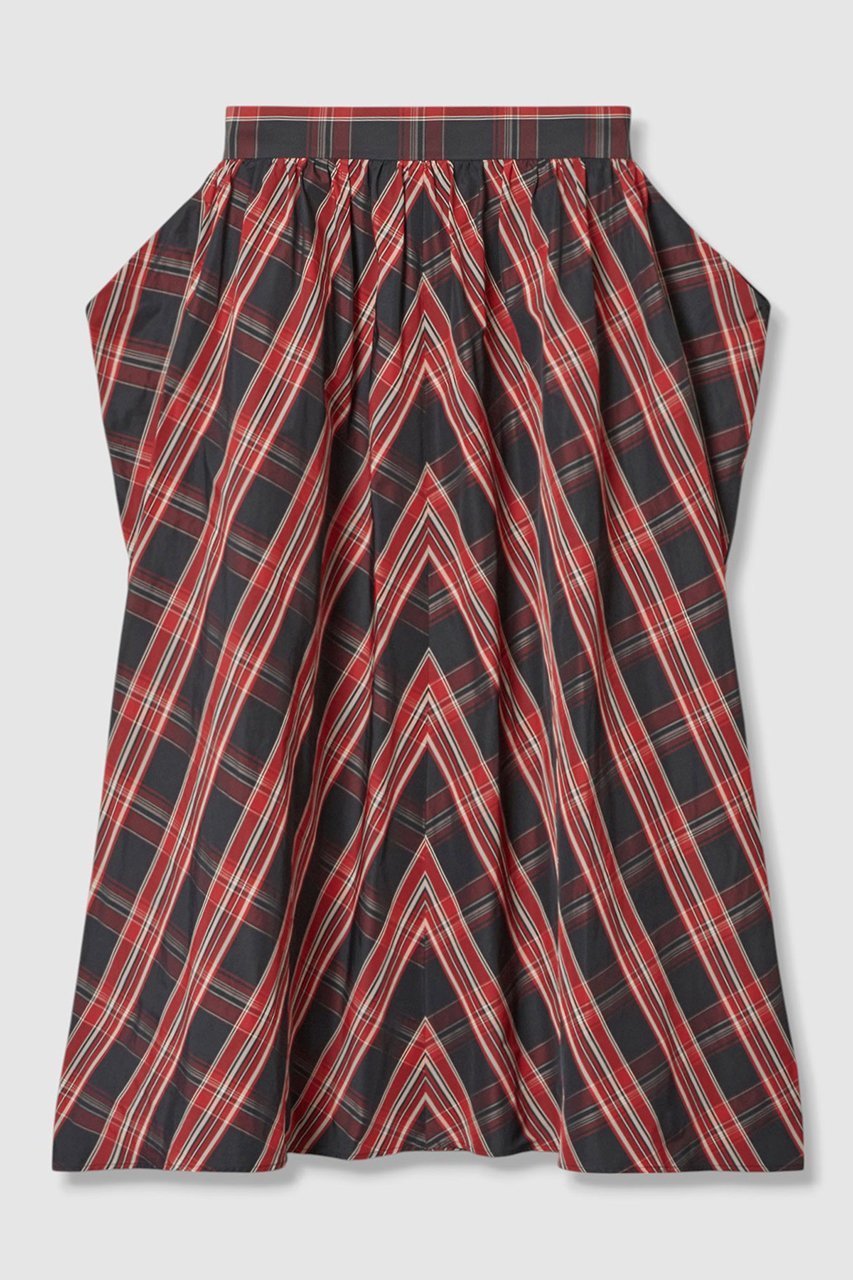 【アナイ/ANAYI】のチェックタフタギャザー スカート インテリア・キッズ・メンズ・レディースファッション・服の通販 founy(ファニー) 　ファッション　Fashion　レディースファッション　Fashion for Women　スカート　Skirts　ロングスカート　Long Skirts / Maxi & Midi Skirts　おすすめ　Recommended / Our Picks　ギャザー　Gathered, Ruffled　タフタ　Taffeta, Structured Fabric　チェック　Check, Plaid, Tartan　バイアス　Bias, Diagonal Cut　パターン　Pattern, Design Print　ポケット　Pocket, Pocket Detail　ロング　Long, Long-Length　レッド系|ID: prp329100004621325 ipo3291000000035651166