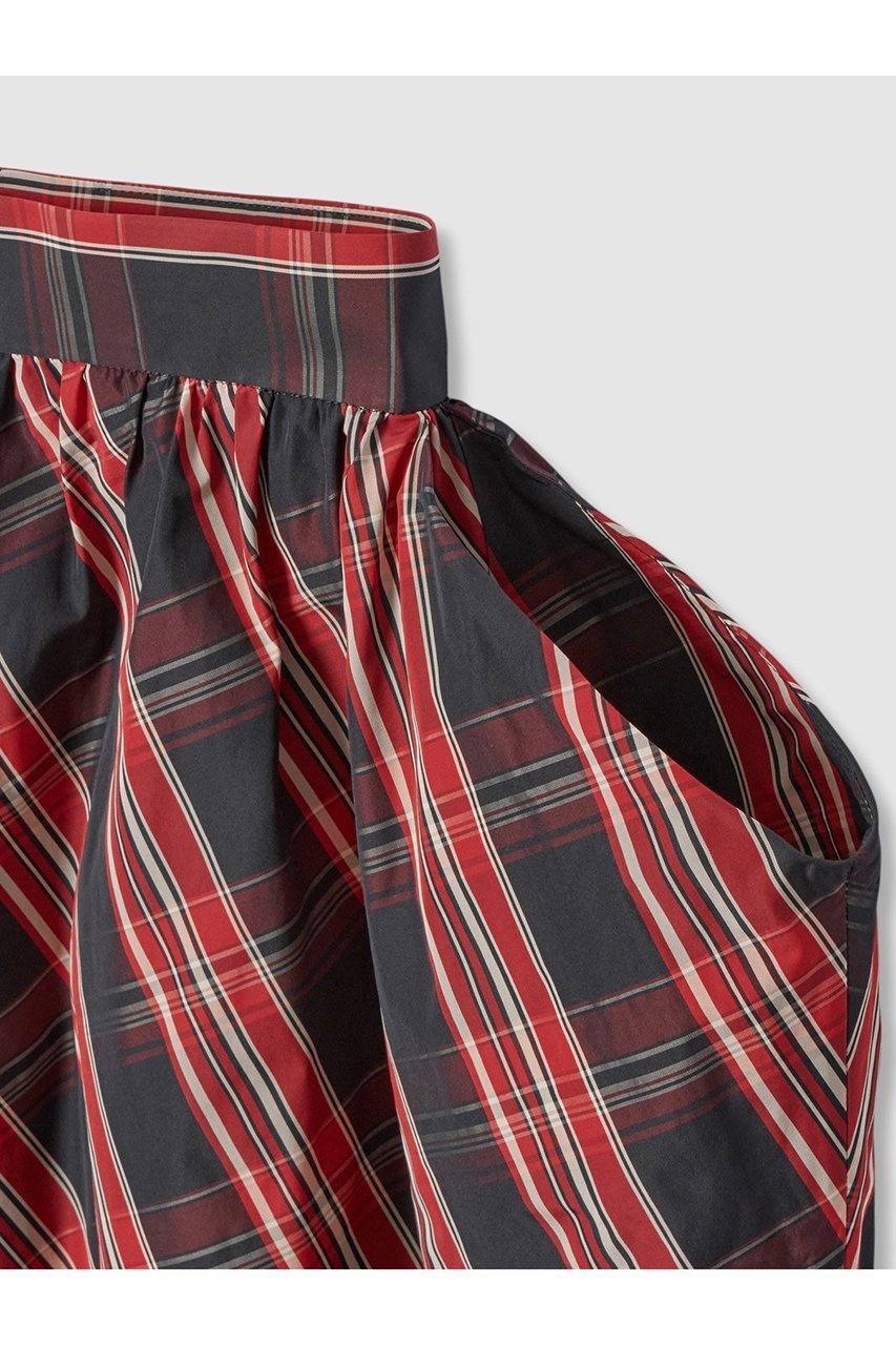 【アナイ/ANAYI】のチェックタフタギャザー スカート 人気、トレンドファッション・服の通販 founy(ファニー) 　ファッション　Fashion　レディースファッション　Fashion for Women　スカート　Skirts　ロングスカート　Long Skirts / Maxi & Midi Skirts　おすすめ　Recommended / Our Picks　ギャザー　Gathered, Ruffled　タフタ　Taffeta, Structured Fabric　チェック　Check, Plaid, Tartan　バイアス　Bias, Diagonal Cut　パターン　Pattern, Design Print　ポケット　Pocket, Pocket Detail　ロング　Long, Long-Length　other-4|ID: prp329100004621325 ipo3291000000035651169