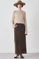 【ウィムガゼット/Whim Gazette】のデニムフロッキースリットスカート 人気、トレンドファッション・服の通販 founy(ファニー) ファッション Fashion レディースファッション Fashion for Women スカート Skirts ロングスカート Long Skirts / Maxi & Midi Skirts 2025年 2025 2025-2026秋冬・A/W Autumn/Winter 2025–26 AW25–26 おすすめ Recommended / Our Picks クール Cool, Chic シンプル Simple, Minimal ストレッチ Stretch, Stretchy Fabric スリット Slit, Slit Detail セットアップ Set-Up, Coordinated Outfit デニム Denim, Jeans Material ビンテージ Vintage, Retro Style フロント Front, Front Design ロング Long, Long-Length ヴィンテージ Vintage Style 秋 Autumn A/W・秋冬 Autumn/Winter |ID:prp329100004621329