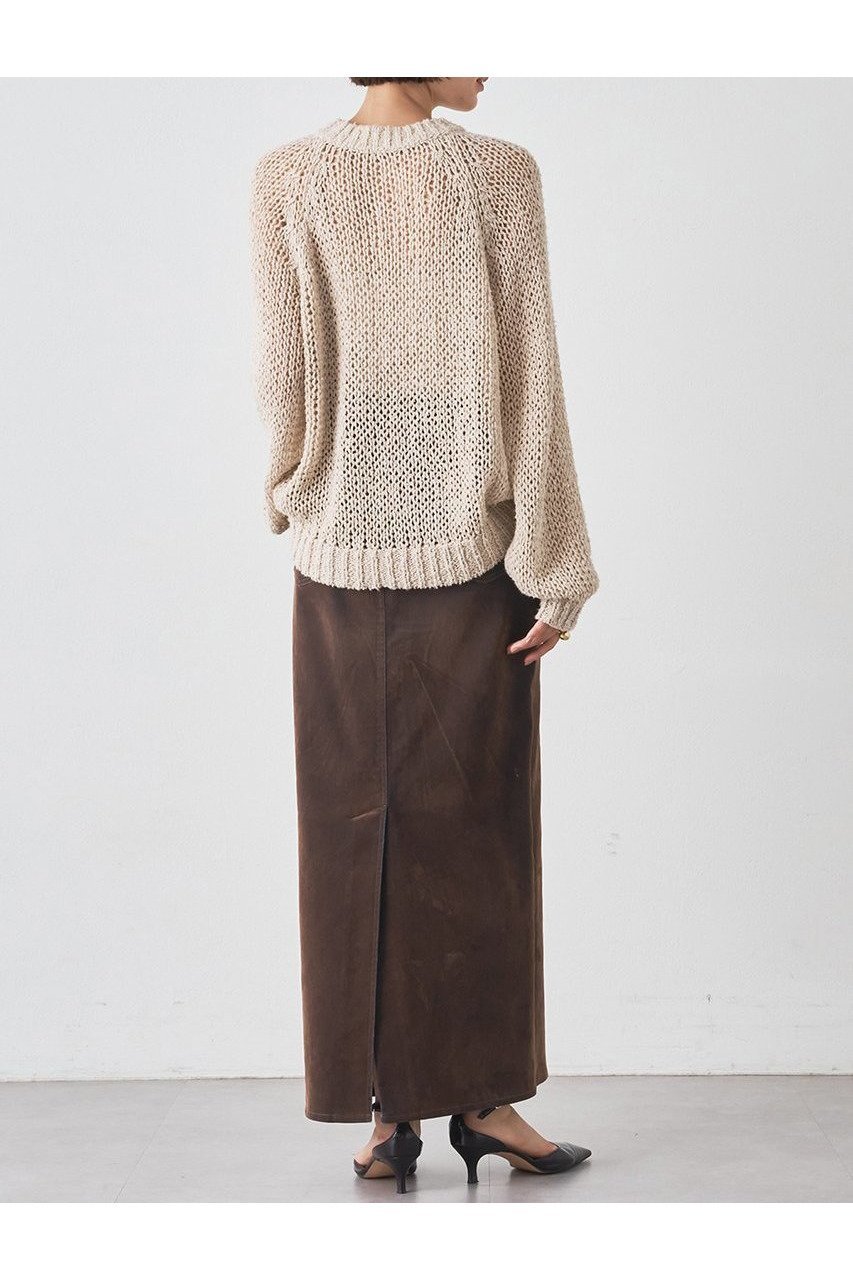 【ウィムガゼット/Whim Gazette】のデニムフロッキースリットスカート 人気、トレンドファッション・服の通販 founy(ファニー) 　ファッション　Fashion　レディースファッション　Fashion for Women　スカート　Skirts　ロングスカート　Long Skirts / Maxi & Midi Skirts　2025年　2025　2025-2026秋冬・A/W　Autumn/Winter 2025–26 AW25–26　おすすめ　Recommended / Our Picks　クール　Cool, Chic　シンプル　Simple, Minimal　ストレッチ　Stretch, Stretchy Fabric　スリット　Slit, Slit Detail　セットアップ　Set-Up, Coordinated Outfit　デニム　Denim, Jeans Material　ビンテージ　Vintage, Retro Style　フロント　Front, Front Design　ロング　Long, Long-Length　ヴィンテージ　Vintage Style　秋　Autumn　A/W・秋冬　Autumn/Winter　other-4|ID: prp329100004621329 ipo3291000000033156158