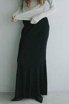 【エトレトウキョウ/ETRE TOKYO】のランダムリブロングマーメイドスカート ブラック|ID: prp329100004621337 ipo3291000000033156186