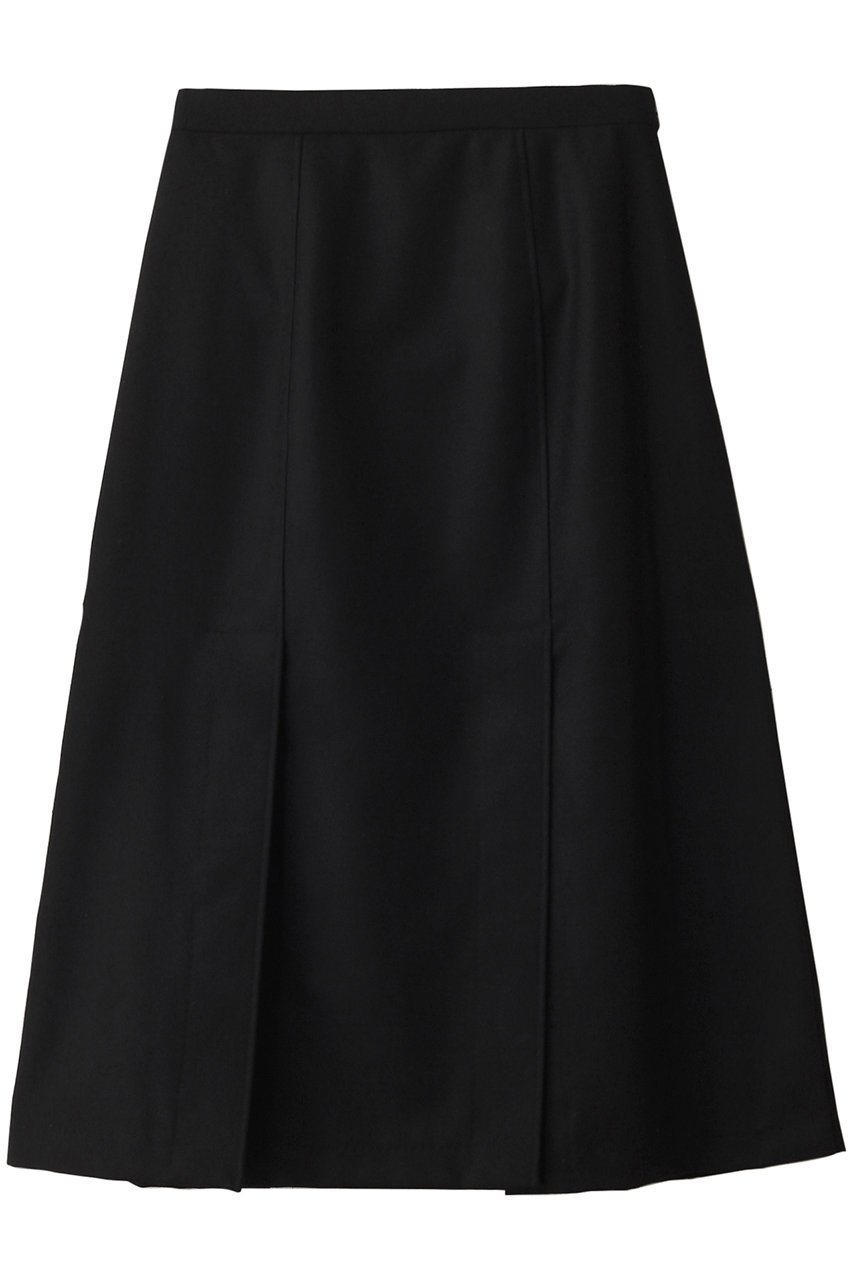 【イロット/IIROT】のフランネル スカート インテリア・キッズ・メンズ・レディースファッション・服の通販 founy(ファニー) 　ファッション　Fashion　レディースファッション　Fashion for Women　スカート　Skirts　ロングスカート　Long Skirts / Maxi & Midi Skirts　スリット　Slit, Slit Detail　パターン　Pattern, Design Print　ロング　Long, Long-Length　ブラック|ID: prp329100004621341 ipo3291000000033156210