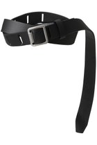 【ヨーク/YOKE】の【UNISEX】ナロー レザー ベルト ブラック|ID: prp329100004622096 ipo3291000000036241256