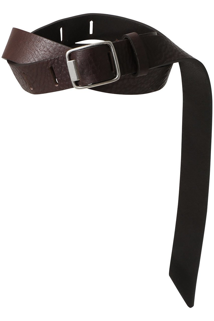 【ヨーク/YOKE】の【UNISEX】ワイド レザー ベルト インテリア・キッズ・メンズ・レディースファッション・服の通販 founy(ファニー) 　ファッション　Fashion　レディースファッション　Fashion for Women　ベルト&ウエストマーク　Belts & Waist Accessories　ユニセックス　Unisex, Genderless　なめらか　Smooth, Silky Texture　シンプル　Simple, Minimal　フォルム　Silhouette, Form　ワイド　Wide, Wide Fit　定番　Standard, Basic Item　ブラウン|ID: prp329100004622100 ipo3291000000035615369