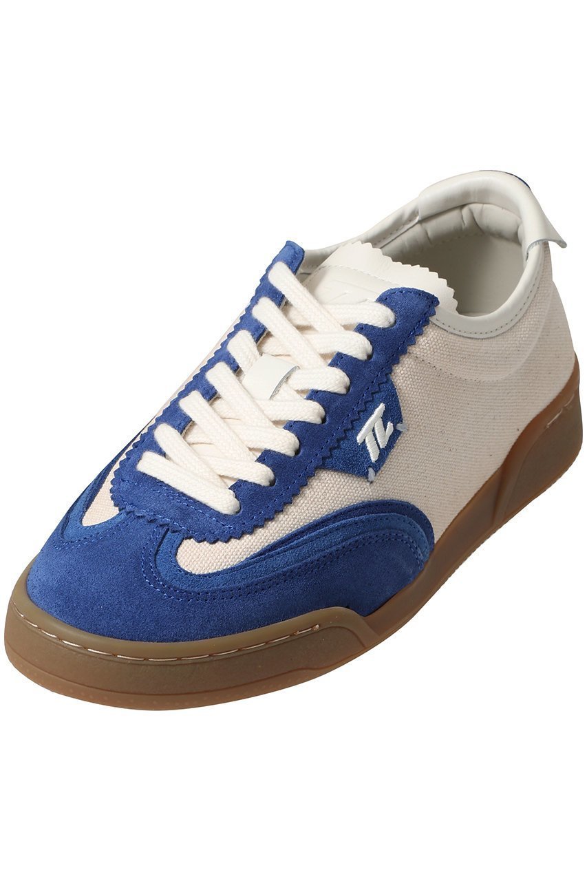 【ウィムガゼット/Whim Gazette】の【THESING】キャンバススエードスニーカー インテリア・キッズ・メンズ・レディースファッション・服の通販 founy(ファニー) 　ファッション　Fashion　レディースファッション　Fashion for Women　キャンバス　Canvas, Canvas Fabric　コンビ　Combo, Combination Style　シンプル　Simple, Minimal　スニーカー　Sneakers, Trainers　ドッキング　Docking, Mixed Material　フラップ　Flap, Flap Pocket　A/W・秋冬　Autumn/Winter　2025年　2025　2025-2026秋冬・A/W　Autumn/Winter 2025–26 AW25–26　ブルー|ID: prp329100004622102 ipo3291000000036038245