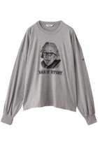 【オブラダ/Oblada】のアンクル ロング Tシャツ グレー|ID:prp329100004622109