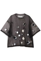【プランク プロジェクト/PRANK PROJECT】のスパンコールTシャツ / Spankole T-shirt BLK(ブラック)|ID: prp329100004622111 ipo3291000000036131737