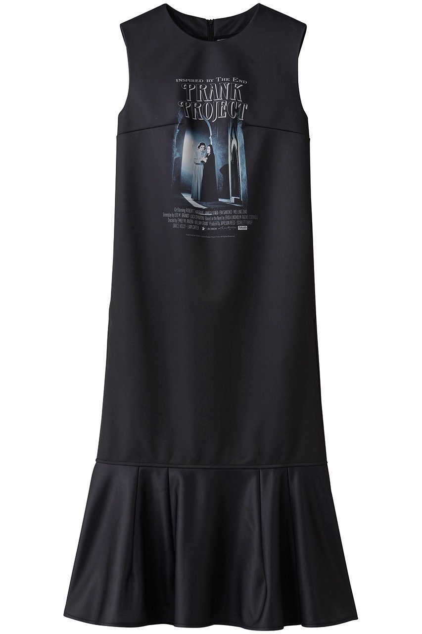 【プランク プロジェクト/PRANK PROJECT】の「スリラー」グラフィックドレス / 【Thriller】 Graphic Dress インテリア・キッズ・メンズ・レディースファッション・服の通販 founy(ファニー) 　ファッション　Fashion　レディースファッション　Fashion for Women　ワンピース　Dresses　フォーマル・パーティードレス・結婚式用ドレス　Elegant & Casual Dresses　チュニック　Tunic Tops & Dresses　グラフィック　Graphic, Graphic Design　チュニック　Tunic, Long Top　ドレス　Dress, One-Piece　プリント　Print, Printed Pattern　ロング　Long, Long-Length　BLK(ブラック)|ID: prp329100004622112 ipo3291000000035865095