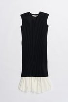 【プランク プロジェクト/PRANK PROJECT】のプリーツドレス / Pleated Dress 人気、トレンドファッション・服の通販 founy(ファニー) ファッション Fashion レディースファッション Fashion for Women ワンピース Dresses フォーマル・パーティードレス・結婚式用ドレス Elegant & Casual Dresses チュニック Tunic Tops & Dresses 2025年 2025 2025-2026秋冬・A/W Autumn/Winter 2025–26 AW25–26 キュプラ Cupro, Eco Fabric チュニック Tunic, Long Top ツイル Twist, Twisted Detail ドレス Dress, One-Piece フリル Frill, Ruffle プリーツ Pleats, Pleated ペチコート Petticoat, Underskirt ロング Long, Long-Length A/W・秋冬 Autumn/Winter thumbnail BLK(ブラック)|ID: prp329100004622113 ipo3291000000033169428