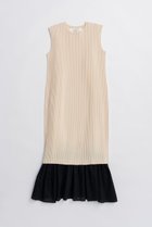 【プランク プロジェクト/PRANK PROJECT】のプリーツドレス / Pleated Dress 人気、トレンドファッション・服の通販 founy(ファニー) ファッション Fashion レディースファッション Fashion for Women ワンピース Dresses フォーマル・パーティードレス・結婚式用ドレス Elegant & Casual Dresses チュニック Tunic Tops & Dresses 2025年 2025 2025-2026秋冬・A/W Autumn/Winter 2025–26 AW25–26 キュプラ Cupro, Eco Fabric チュニック Tunic, Long Top ツイル Twist, Twisted Detail ドレス Dress, One-Piece フリル Frill, Ruffle プリーツ Pleats, Pleated ペチコート Petticoat, Underskirt ロング Long, Long-Length A/W・秋冬 Autumn/Winter thumbnail IVR(アイボリー)|ID: prp329100004622113 ipo3291000000033169429