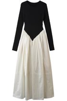 【プランク プロジェクト/PRANK PROJECT】のニットコンビロングドレス / Knit Combination Long Dress BLK(ブラック)|ID: prp329100004622114 ipo3291000000036241286