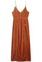 【プランク プロジェクト/PRANK PROJECT】の2WAYベロアキャミドレス / 2-Way Velour Camisole Dress ORG(オレンジ)|ID: prp329100004622116 ipo3291000000033948912