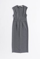 【プランク プロジェクト/PRANK PROJECT】のハンドステッチディープVドレス / Hand-stitched Deep V-neck Dress 人気、トレンドファッション・服の通販 founy(ファニー) ファッション Fashion レディースファッション Fashion for Women ワンピース Dresses フォーマル・パーティードレス・結婚式用ドレス Elegant & Casual Dresses チュニック Tunic Tops & Dresses 2025年 2025 2025-2026秋冬・A/W Autumn/Winter 2025–26 AW25–26 スリット Slit, Slit Detail ダブル Double, Double-Breasted チュニック Tunic, Long Top ドレス Dress, One-Piece ハンド Hand, Handmade ポケット Pocket, Pocket Detail ロング Long, Long-Length A/W・秋冬 Autumn/Winter thumbnail GRY(グレー)|ID: prp329100004622117 ipo3291000000033169457