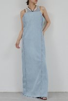 【ガリャルダガランテ/GALLARDAGALANTE】の【PEAS】リメイクデニムドレス 人気、トレンドファッション・服の通販 founy(ファニー) ファッション Fashion レディースファッション Fashion for Women ワンピース Dresses フォーマル・パーティードレス・結婚式用ドレス Elegant & Casual Dresses チュニック Tunic Tops & Dresses 2025年 2025 2025-2026秋冬・A/W Autumn/Winter 2025–26 AW25–26 スリット Slit, Slit Detail チュニック Tunic, Long Top デニム Denim, Jeans Material フリンジ Fringe, Tassel ラップ Wrap, Wrap Design リメイク Remake, Reconstructed ロング Long, Long-Length A/W・秋冬 Autumn/Winter thumbnail サックスブルー|ID: prp329100004622120 ipo3291000000033169487