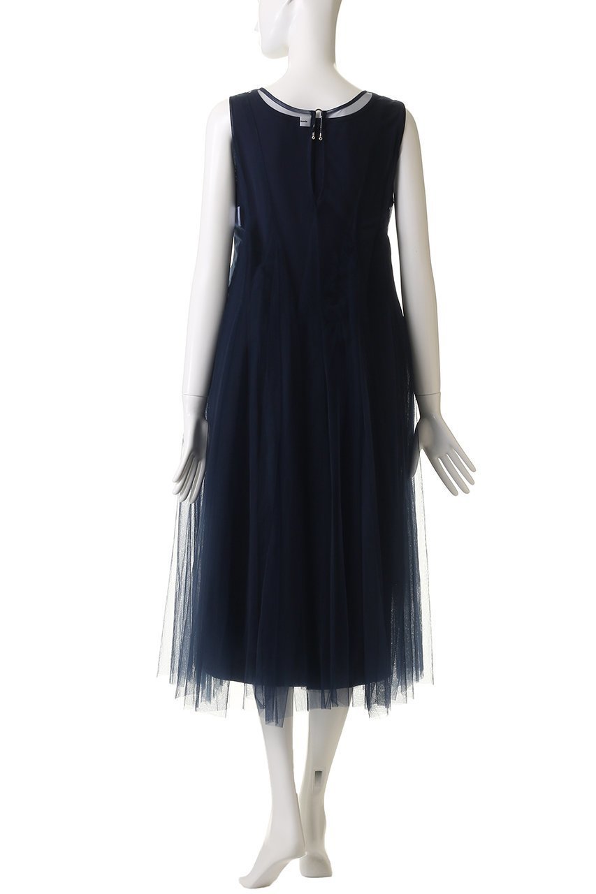 【チカ キサダ/CHIKA KISADA】のリバーシブル チュール ワンピース 人気、トレンドファッション・服の通販 founy(ファニー) 　ファッション　Fashion　レディースファッション　Fashion for Women　ワンピース　Dresses　チュニック　Tunic Tops & Dresses　ジュエリー　Jewelry, Accessories　チュニック　Tunic, Long Top　チュール　Tulip, Tulip Motif　リバーシブル　Reversible, Two-Sided　ロング　Long, Long-Length　other-4|ID: prp329100004622121 ipo3291000000036131779