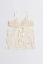 【プランク プロジェクト/PRANK PROJECT】のレースラッフルブラウス / Lace Ruffled Blouse IVR(アイボリー)|ID: prp329100004622124 ipo3291000000033169537