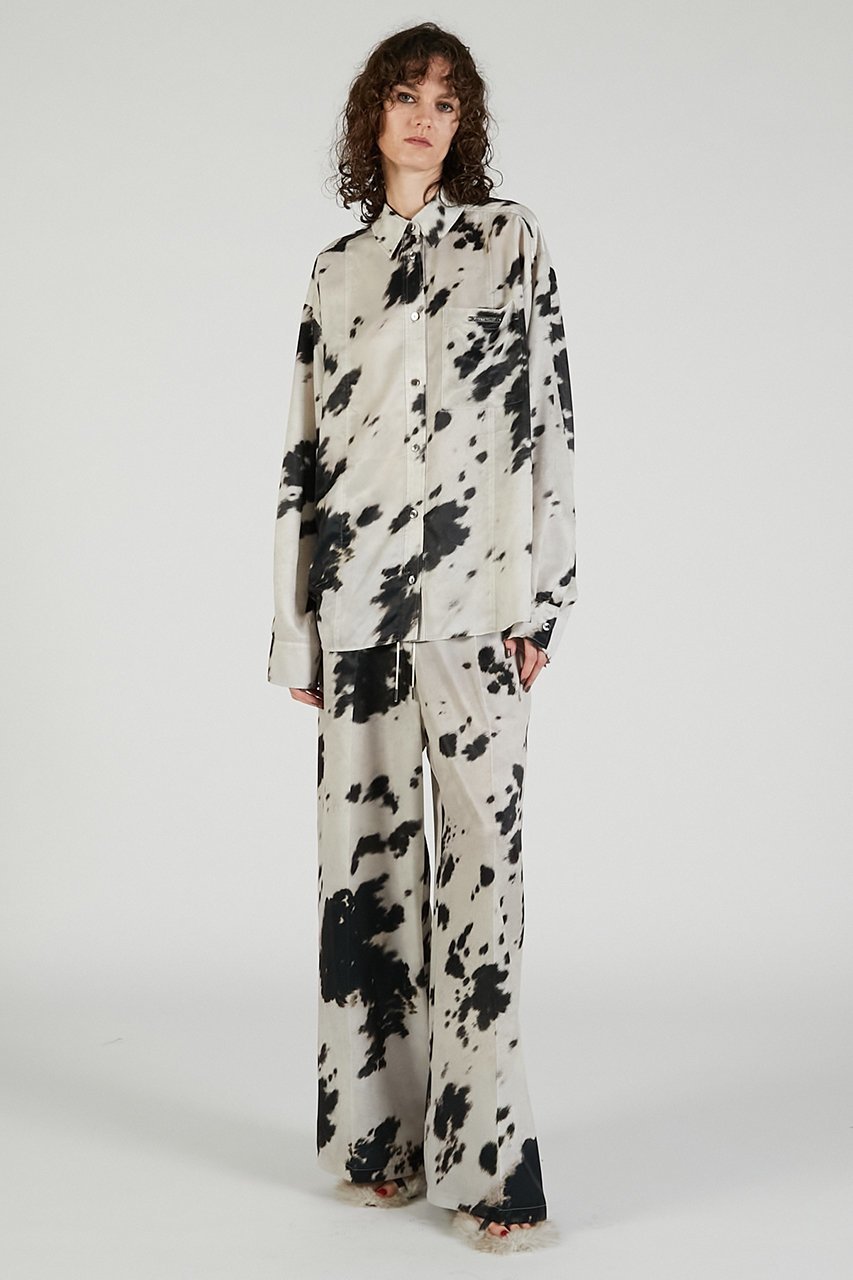 【プランク プロジェクト/PRANK PROJECT】のハラコプリントオーバーシャツ / Harako Print Overshirt 人気、トレンドファッション・服の通販 founy(ファニー) 　ファッション　Fashion　レディースファッション　Fashion for Women　トップス・カットソー　Cut & Sew Tops　シャツ・ブラウス・オフィスカジュアル　Elegant Blouses & Button-Ups　2025年　2025　2025-2026秋冬・A/W　Autumn/Winter 2025–26 AW25–26　サテン　Satin, Glossy Fabric　スリーブ　Sleeve, Long Sleeve / Short Sleeve　リアル　Real, Realistic　ロング　Long, Long-Length　エレガント 上品　Elegant　A/W・秋冬　Autumn/Winter　other-5|ID: prp329100004622126 ipo3291000000033169572