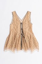 【プランク プロジェクト/PRANK PROJECT】のランダムヘムレーストップ / Random Hem Lace Top BGE(ベージュ)|ID: prp329100004622128 ipo3291000000033260684