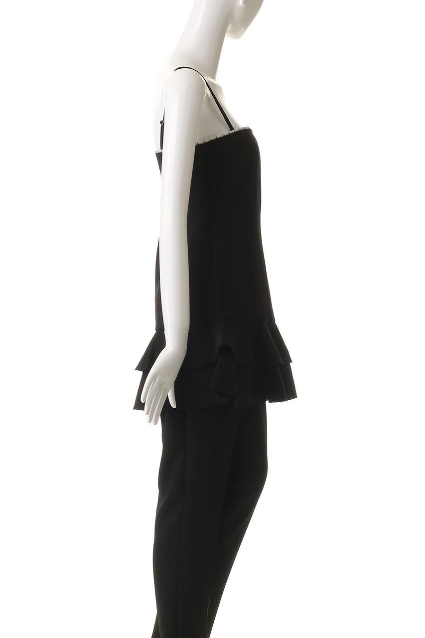 【プランク プロジェクト/PRANK PROJECT】のウーステッドフリルチュニック / Waste Frill Tunic 人気、トレンドファッション・服の通販 founy(ファニー) 　ファッション　Fashion　レディースファッション　Fashion for Women　トップス・カットソー　Cut & Sew Tops　シャツ・ブラウス・オフィスカジュアル　Elegant Blouses & Button-Ups　おすすめ　Recommended / Our Picks　インナー　Innerwear　カッティング　Cutting Detail　スリーブ　Sleeve, Long Sleeve / Short Sleeve　フィット　Fit, Slim Fit　フリル　Frill, Ruffle　ロング　Long, Long-Length　other-3|ID: prp329100004622129 ipo3291000000033576718