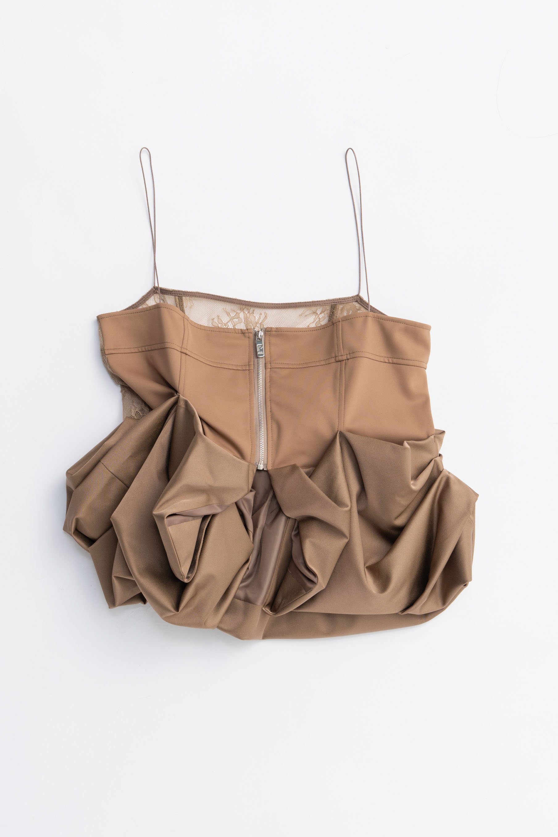 【プランク プロジェクト/PRANK PROJECT】のボリュームヘムキャミソール / Volume Hem Camisole 人気、トレンドファッション・服の通販 founy(ファニー) ファッション Fashion レディースファッション Fashion for Women トップス・カットソー Cut & Sew Tops キャミソール&ノースリーブ Camisoles & Sleeveless Tops シャツ・ブラウス・オフィスカジュアル Elegant Blouses & Button-Ups コンパクト Compact, Small Size サテン Satin, Glossy Fabric ノースリーブ Sleeveless, No-Sleeve バルーン Balloon, Balloon Silhouette フォルム Silhouette, Form ボトム Bottoms, Lower Wear マニッシュ Mannish, Boyish レース Lace, Lace Fabric エレガント 上品 Elegant other-3|ID: prp329100004622130 ipo3291000000033169625