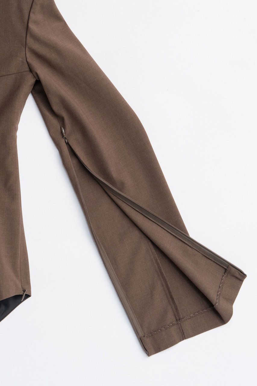 【プランク プロジェクト/PRANK PROJECT】のスーチングバックタイトップス / Suiting Back Tie Tops 人気、トレンドファッション・服の通販 founy(ファニー) ファッション Fashion レディースファッション Fashion for Women トップス・カットソー Cut & Sew Tops シャツ・ブラウス・オフィスカジュアル Elegant Blouses & Button-Ups シンプル Simple, Minimal スリーブ Sleeve, Long Sleeve / Short Sleeve フロント Front, Front Design マニッシュ Mannish, Boyish ラウンド Round, Round Neck ロング Long, Long-Length other-5|ID: prp329100004622132 ipo3291000000033169661