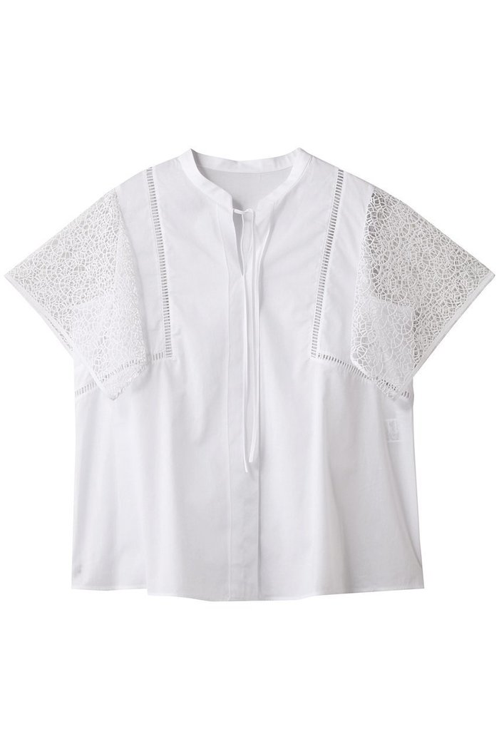 【アナイ/ANAYI】のケミカルレーススリーブコンビブラウス インテリア・キッズ・メンズ・レディースファッション・服の通販 founy(ファニー) https://founy.com/ ファッション Fashion レディースファッション Fashion for Women トップス・カットソー Cut & Sew Tops シャツ・ブラウス・オフィスカジュアル Elegant Blouses & Button-Ups ケミカル Chemical, Chemical Wash ショート Short, Short Length スリーブ Sleeve, Long Sleeve / Short Sleeve ハンカチ Handkerchief, Hanky フェミニン Feminine, Girly レース Lace, Lace Fabric |ID: prp329100004622135 ipo3291000000033169685