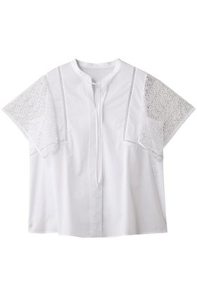 【アナイ/ANAYI】 ケミカルレーススリーブコンビブラウス人気、トレンドファッション・服の通販 founy(ファニー) ファッション Fashion レディースファッション Fashion for Women トップス・カットソー Cut & Sew Tops シャツ・ブラウス・オフィスカジュアル Elegant Blouses & Button-Ups 2025年 2025 2025-2026秋冬・A/W Autumn/Winter 2025–26 AW25–26 ケミカル Chemical, Chemical Wash スリーブ Sleeve, Long Sleeve / Short Sleeve ハンカチ Handkerchief, Hanky フェミニン Feminine, Girly レース Lace, Lace Fabric ロング Long, Long-Length A/W・秋冬 Autumn/Winter |ID:prp329100004622135