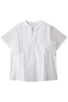 【アナイ/ANAYI】のケミカルレーススリーブコンビブラウス 人気、トレンドファッション・服の通販 founy(ファニー) ファッション Fashion レディースファッション Fashion for Women トップス・カットソー Cut & Sew Tops シャツ・ブラウス・オフィスカジュアル Elegant Blouses & Button-Ups 2025年 2025 2025-2026秋冬・A/W Autumn/Winter 2025–26 AW25–26 ケミカル Chemical, Chemical Wash スリーブ Sleeve, Long Sleeve / Short Sleeve ハンカチ Handkerchief, Hanky フェミニン Feminine, Girly レース Lace, Lace Fabric ロング Long, Long-Length A/W・秋冬 Autumn/Winter |ID:prp329100004622135