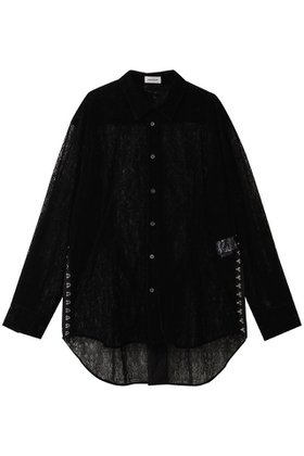 【チカ キサダ/CHIKA KISADA】 シアー シャツ人気、トレンドファッション・服の通販 founy(ファニー) ファッション Fashion レディースファッション Fashion for Women トップス・カットソー Cut & Sew Tops シャツ・ブラウス・オフィスカジュアル Elegant Blouses & Button-Ups 2025年 2025 2025-2026秋冬・A/W Autumn/Winter 2025–26 AW25–26 シアー Sheer, See-Through スリーブ Sleeve, Long Sleeve / Short Sleeve レース Lace, Lace Fabric ロング Long, Long-Length 無地 Plain, Solid Color A/W・秋冬 Autumn/Winter |ID:prp329100004622139