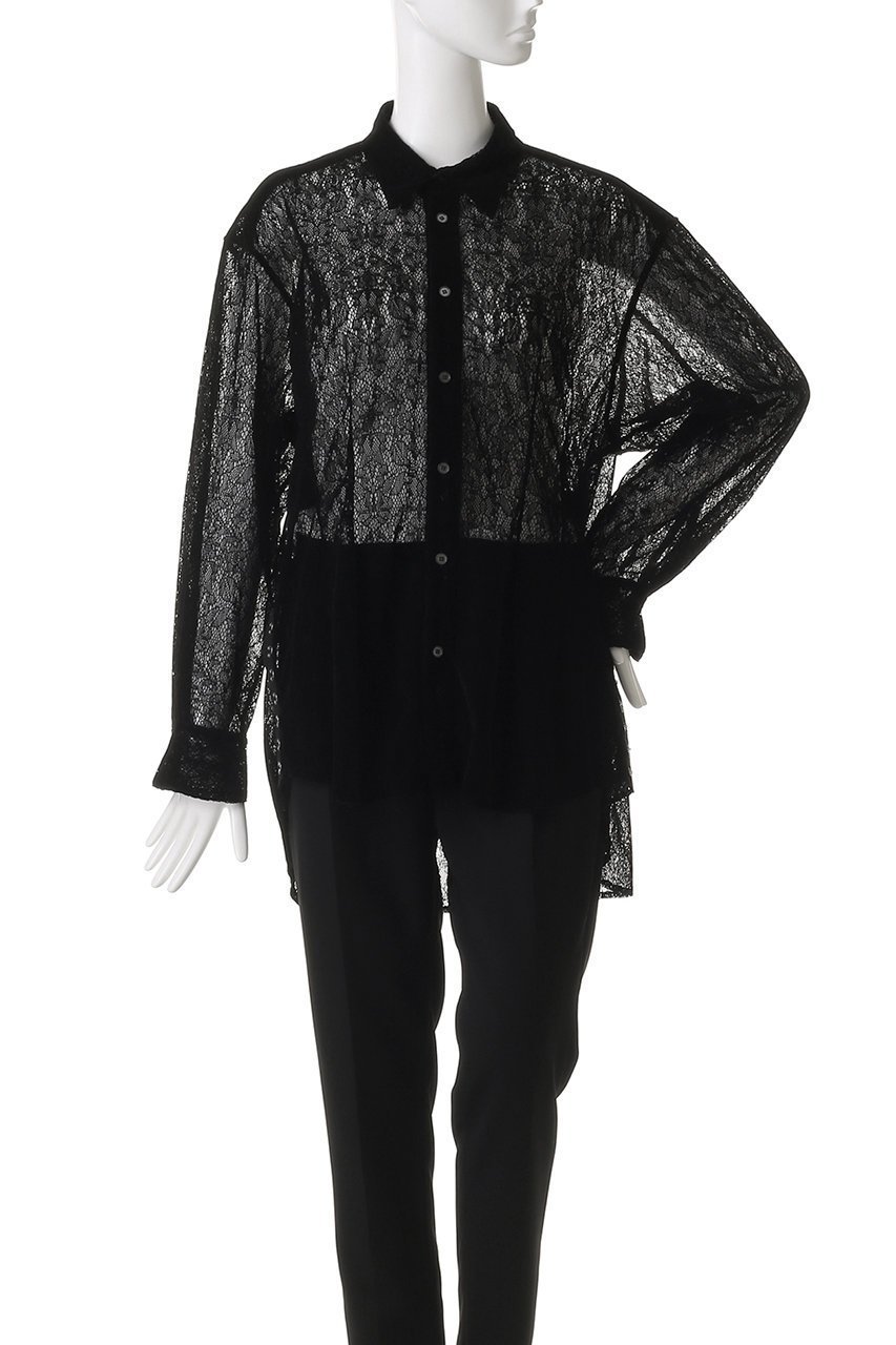 【チカ キサダ/CHIKA KISADA】のシアー シャツ 人気、トレンドファッション・服の通販 founy(ファニー) 　ファッション　Fashion　レディースファッション　Fashion for Women　トップス・カットソー　Cut & Sew Tops　シャツ・ブラウス・オフィスカジュアル　Elegant Blouses & Button-Ups　2025年　2025　2025-2026秋冬・A/W　Autumn/Winter 2025–26 AW25–26　シアー　Sheer, See-Through　スリーブ　Sleeve, Long Sleeve / Short Sleeve　レース　Lace, Lace Fabric　ロング　Long, Long-Length　無地　Plain, Solid Color　A/W・秋冬　Autumn/Winter　other-2|ID: prp329100004622139 ipo3291000000033169721