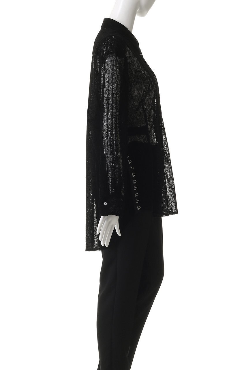 【チカ キサダ/CHIKA KISADA】のシアー シャツ 人気、トレンドファッション・服の通販 founy(ファニー) 　ファッション　Fashion　レディースファッション　Fashion for Women　トップス・カットソー　Cut & Sew Tops　シャツ・ブラウス・オフィスカジュアル　Elegant Blouses & Button-Ups　2025年　2025　2025-2026秋冬・A/W　Autumn/Winter 2025–26 AW25–26　シアー　Sheer, See-Through　スリーブ　Sleeve, Long Sleeve / Short Sleeve　レース　Lace, Lace Fabric　ロング　Long, Long-Length　無地　Plain, Solid Color　A/W・秋冬　Autumn/Winter　other-3|ID: prp329100004622139 ipo3291000000033169722