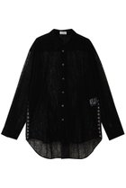 【チカ キサダ/CHIKA KISADA】のシアー シャツ ブラック|ID: prp329100004622139 ipo3291000000035865169