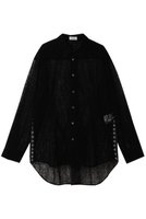 【チカ キサダ/CHIKA KISADA】のシアー シャツ 人気、トレンドファッション・服の通販 founy(ファニー) ファッション Fashion レディースファッション Fashion for Women トップス・カットソー Cut & Sew Tops シャツ・ブラウス・オフィスカジュアル Elegant Blouses & Button-Ups シアー Sheer, See-Through スリーブ Sleeve, Long Sleeve / Short Sleeve レース Lace, Lace Fabric ロング Long, Long-Length 無地 Plain, Solid Color |ID:prp329100004622139