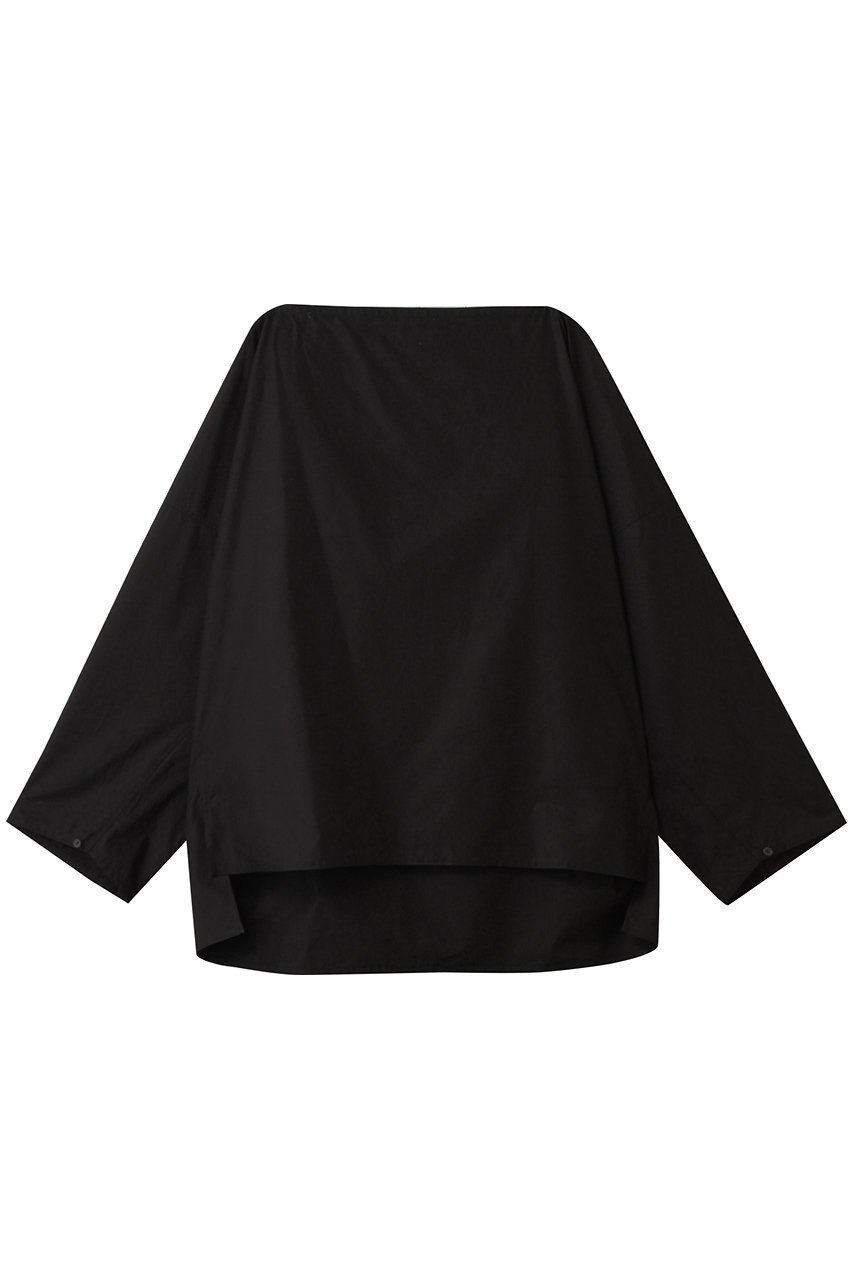 【イレーヴ/YLEVE】のFINX コットン ウェザープルオーバーシャツ インテリア・キッズ・メンズ・レディースファッション・服の通販 founy(ファニー) 　ファッション　Fashion　レディースファッション　Fashion for Women　トップス・カットソー　Cut & Sew Tops　シャツ・ブラウス・オフィスカジュアル　Elegant Blouses & Button-Ups　ポロシャツ・きれいめカジュアル　Smart-Casual Polo Tops　カジュアルプルオーバー・ニットトップス　Pullovers & Knit Tops / Casual Pullovers　スリーブ　Sleeve, Long Sleeve / Short Sleeve　ポロシャツ　Polo Shirt, Collared Tee　エレガント 上品　Elegant　ブラック|ID: prp329100004622140 ipo3291000000036131831