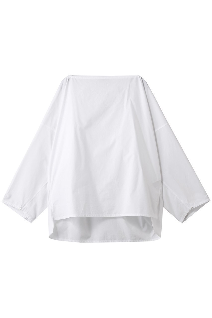 【イレーヴ/YLEVE】のFINX コットン ウェザープルオーバーシャツ インテリア・キッズ・メンズ・レディースファッション・服の通販 founy(ファニー) 　ファッション　Fashion　レディースファッション　Fashion for Women　トップス・カットソー　Cut & Sew Tops　シャツ・ブラウス・オフィスカジュアル　Elegant Blouses & Button-Ups　ポロシャツ・きれいめカジュアル　Smart-Casual Polo Tops　カジュアルプルオーバー・ニットトップス　Pullovers & Knit Tops / Casual Pullovers　スリーブ　Sleeve, Long Sleeve / Short Sleeve　ポロシャツ　Polo Shirt, Collared Tee　エレガント 上品　Elegant　ホワイト|ID: prp329100004622140 ipo3291000000036131832