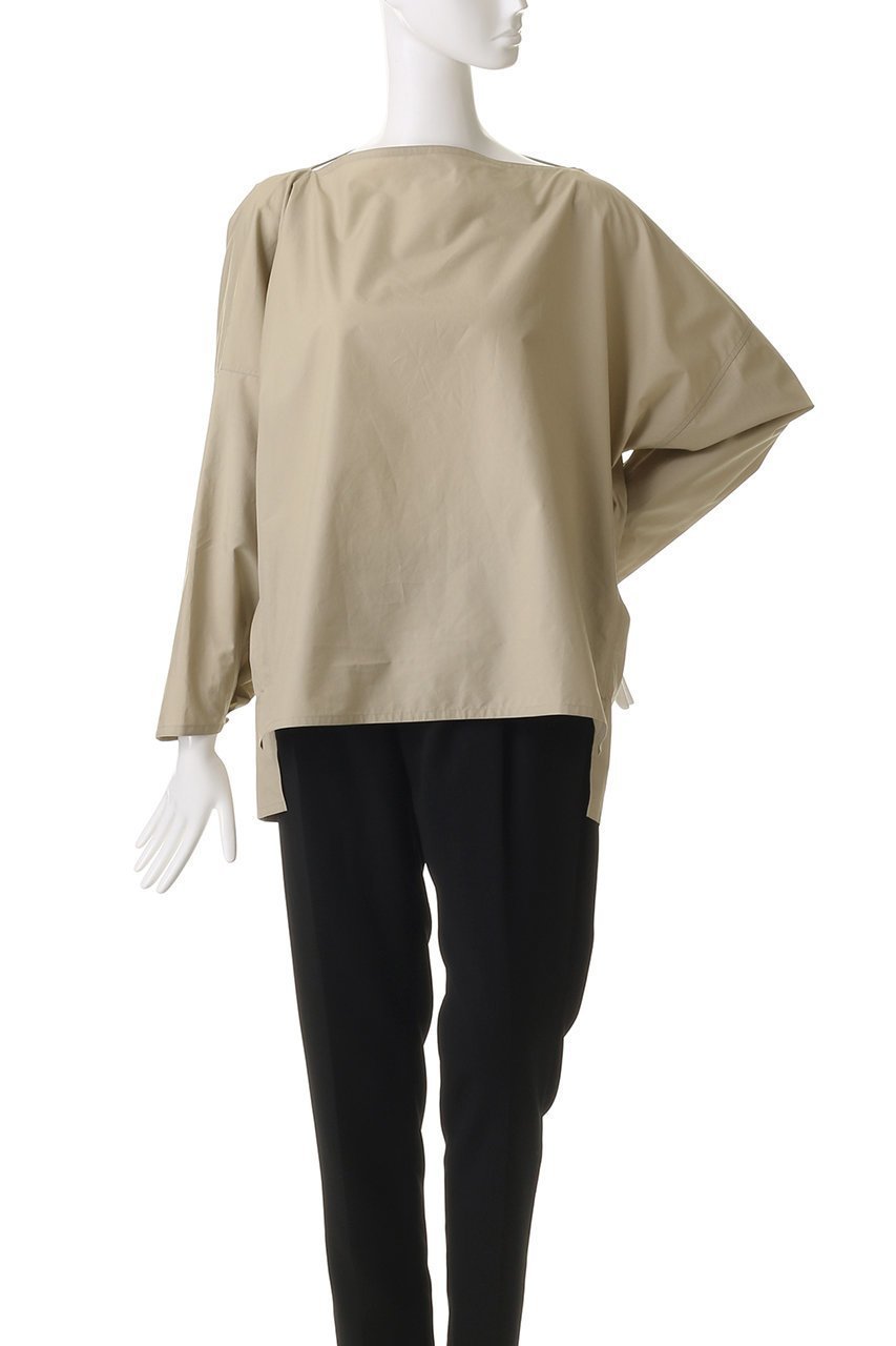 【イレーヴ/YLEVE】のFINX コットン ウェザープルオーバーシャツ 人気、トレンドファッション・服の通販 founy(ファニー) 　ファッション　Fashion　レディースファッション　Fashion for Women　トップス・カットソー　Cut & Sew Tops　シャツ・ブラウス・オフィスカジュアル　Elegant Blouses & Button-Ups　ポロシャツ・きれいめカジュアル　Smart-Casual Polo Tops　カジュアルプルオーバー・ニットトップス　Pullovers & Knit Tops / Casual Pullovers　スリーブ　Sleeve, Long Sleeve / Short Sleeve　ポロシャツ　Polo Shirt, Collared Tee　エレガント 上品　Elegant　other-6|ID: prp329100004622140 ipo3291000000036131838