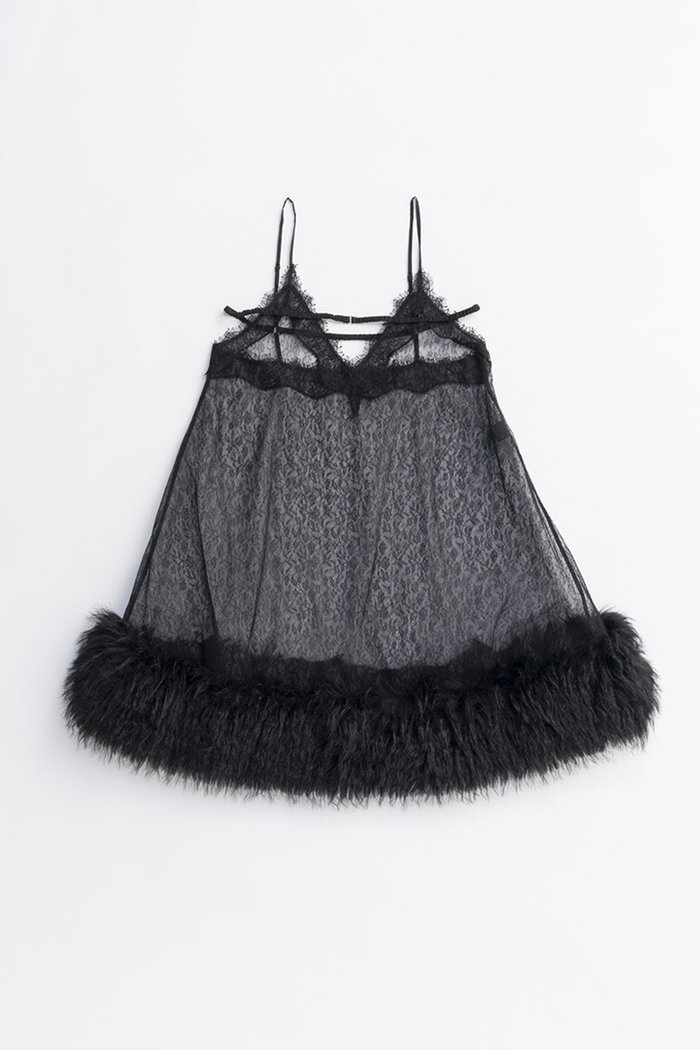 【プランク プロジェクト/PRANK PROJECT】のファートリムベビードール / Fur Trim Baby Doll インテリア・キッズ・メンズ・レディースファッション・服の通販 founy(ファニー) https://founy.com/ ファッション Fashion レディースファッション Fashion for Women トップス・カットソー Cut & Sew Tops キャミソール&ノースリーブ Camisoles & Sleeveless Tops シャツ・ブラウス・オフィスカジュアル Elegant Blouses & Button-Ups 2025年 2025 2025-2026秋冬・A/W Autumn/Winter 2025–26 AW25–26 おすすめ Recommended / Our Picks カットソー Cut and Sewn Top スウェット / スエット Sweatshirt, Sweatwear ダウン Down, Puffer デニム Denim, Jeans Material トリミング Trimming, Decorative Edge ノースリーブ Sleeveless, No-Sleeve フェイクファー Faux Fur, Imitation Fur A/W・秋冬 Autumn/Winter |ID: prp329100004622143 ipo3291000000033169758