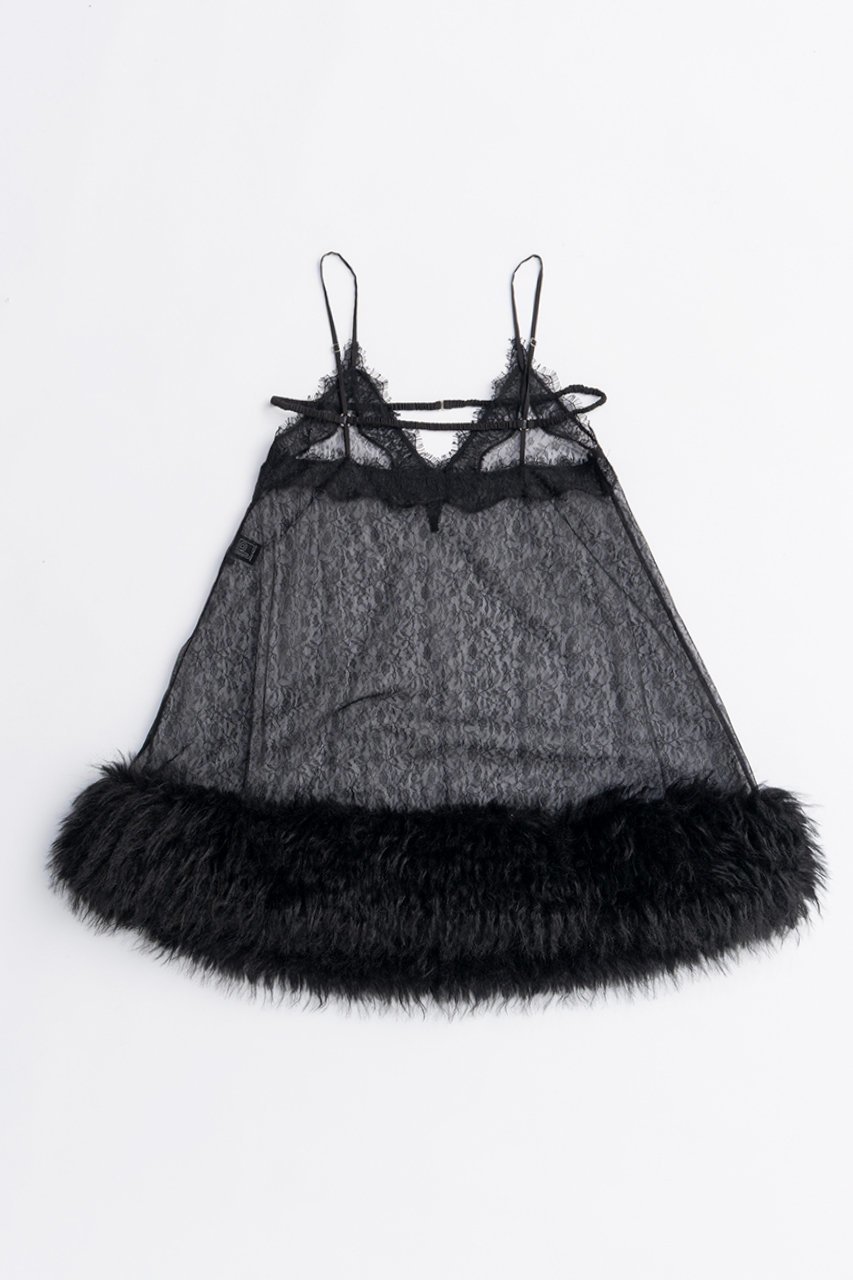 【プランク プロジェクト/PRANK PROJECT】のファートリムベビードール / Fur Trim Baby Doll 人気、トレンドファッション・服の通販 founy(ファニー) 　ファッション　Fashion　レディースファッション　Fashion for Women　トップス・カットソー　Cut & Sew Tops　キャミソール&ノースリーブ　Camisoles & Sleeveless Tops　シャツ・ブラウス・オフィスカジュアル　Elegant Blouses & Button-Ups　2025年　2025　2025-2026秋冬・A/W　Autumn/Winter 2025–26 AW25–26　おすすめ　Recommended / Our Picks　カットソー　Cut and Sewn Top　スウェット / スエット　Sweatshirt, Sweatwear　ダウン　Down, Puffer　デニム　Denim, Jeans Material　トリミング　Trimming, Decorative Edge　ノースリーブ　Sleeveless, No-Sleeve　フェイクファー　Faux Fur, Imitation Fur　A/W・秋冬　Autumn/Winter　other-4|ID: prp329100004622143 ipo3291000000033169762
