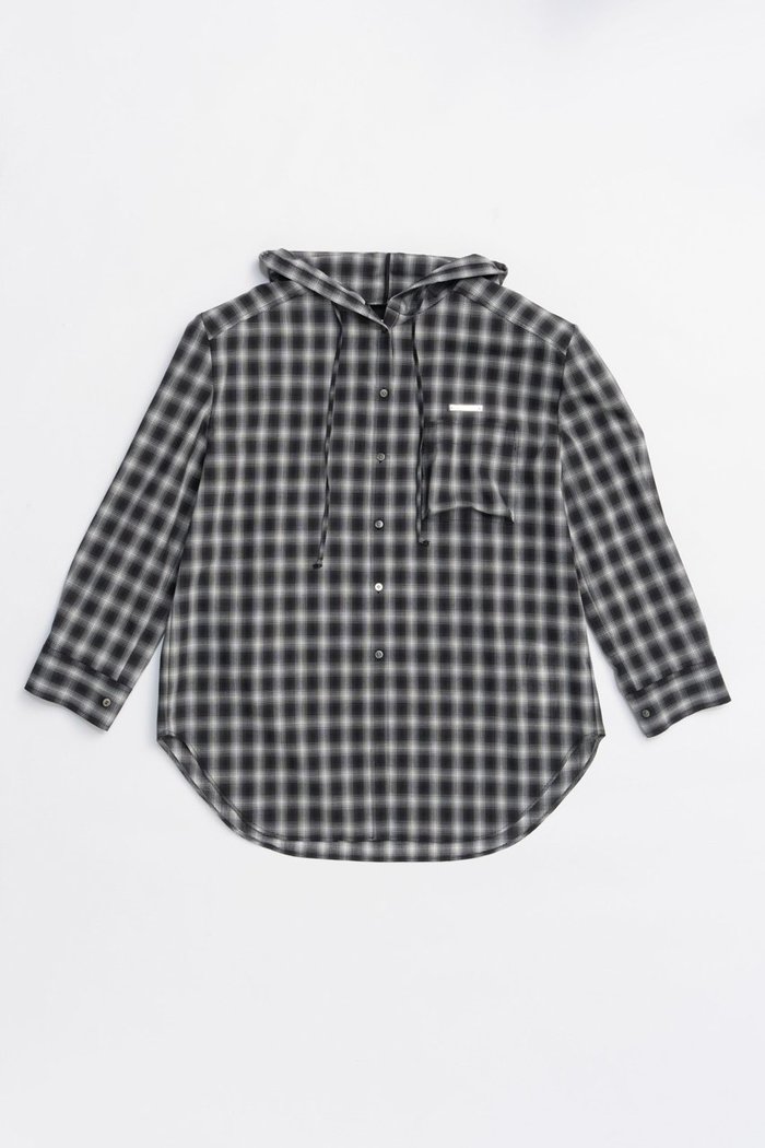 【プランク プロジェクト/PRANK PROJECT】のフーディチェックシャツ / Hoodie Check Shirt インテリア・キッズ・メンズ・レディースファッション・服の通販 founy(ファニー) https://founy.com/ ファッション Fashion レディースファッション Fashion for Women トップス・カットソー Cut & Sew Tops シャツ・ブラウス・オフィスカジュアル Elegant Blouses & Button-Ups 2025年 2025 2025-2026秋冬・A/W Autumn/Winter 2025–26 AW25–26 おすすめ Recommended / Our Picks インナー Innerwear ジャケット Jacket, Outerwear スリーブ Sleeve, Long Sleeve / Short Sleeve チェック Check, Plaid, Tartan ツイード Twill, Twill Weave ロング Long, Long-Length A/W・秋冬 Autumn/Winter |ID: prp329100004622144 ipo3291000000033169767